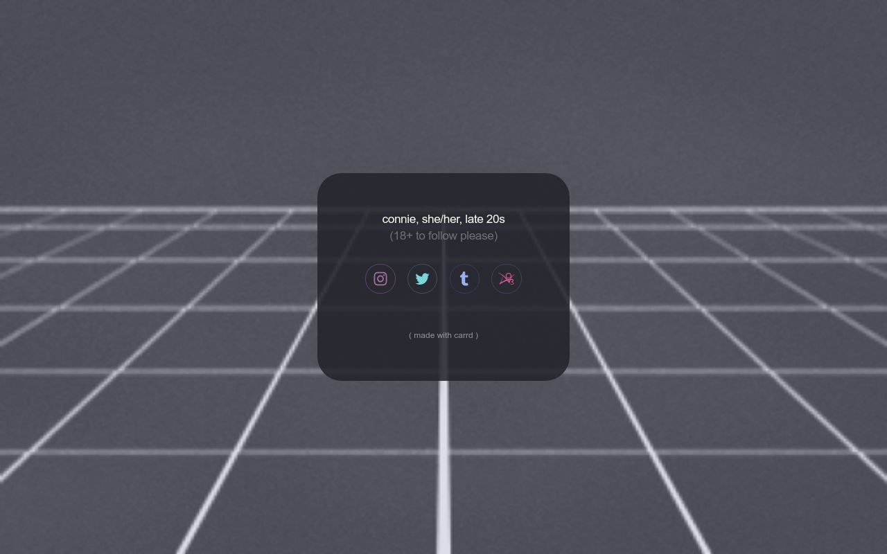 Carrd profile picture for @moneys